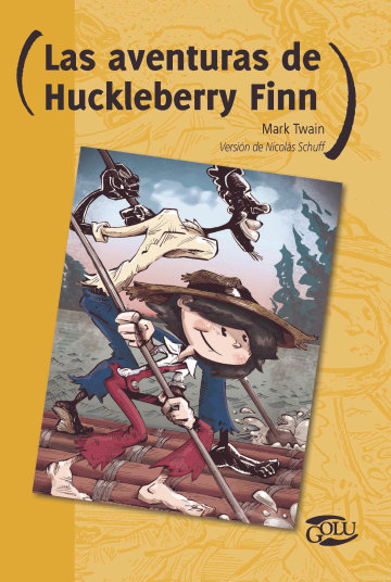 Portada Las aventuras de Huckleberry Finn