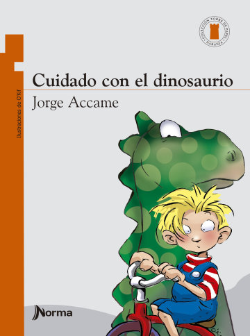 Portada Cuidado con el dinosaurio