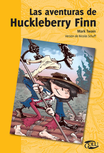 Portada Las aventuras de Huckleberry Finn