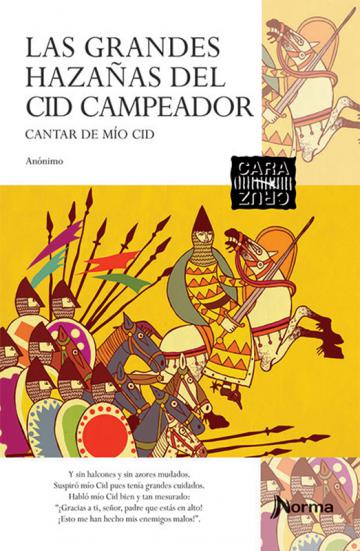 Portada Las grandes hazañas del Cid campeador. Cantar de Mio Cid