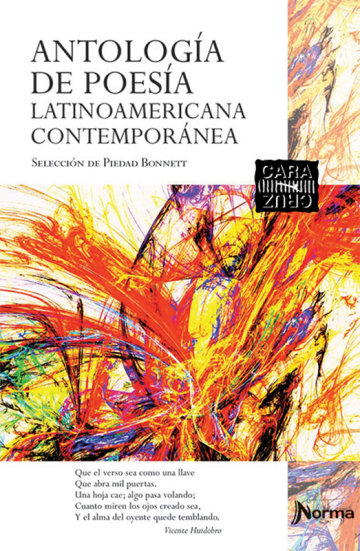 Portada Antología de poesía latinoamericana