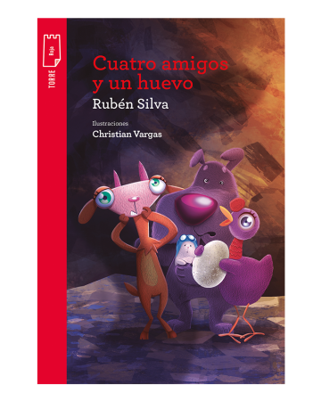 Portada Cuatro amigos y un huevo