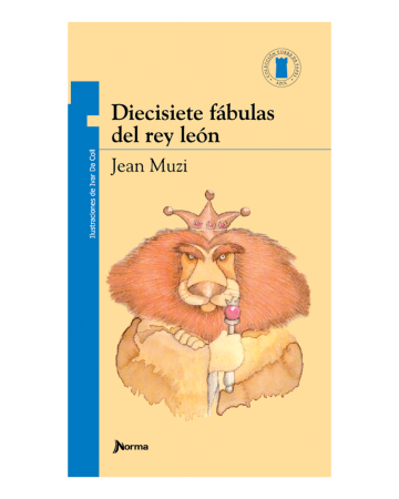 Portada Diecisiete fábulas del rey león